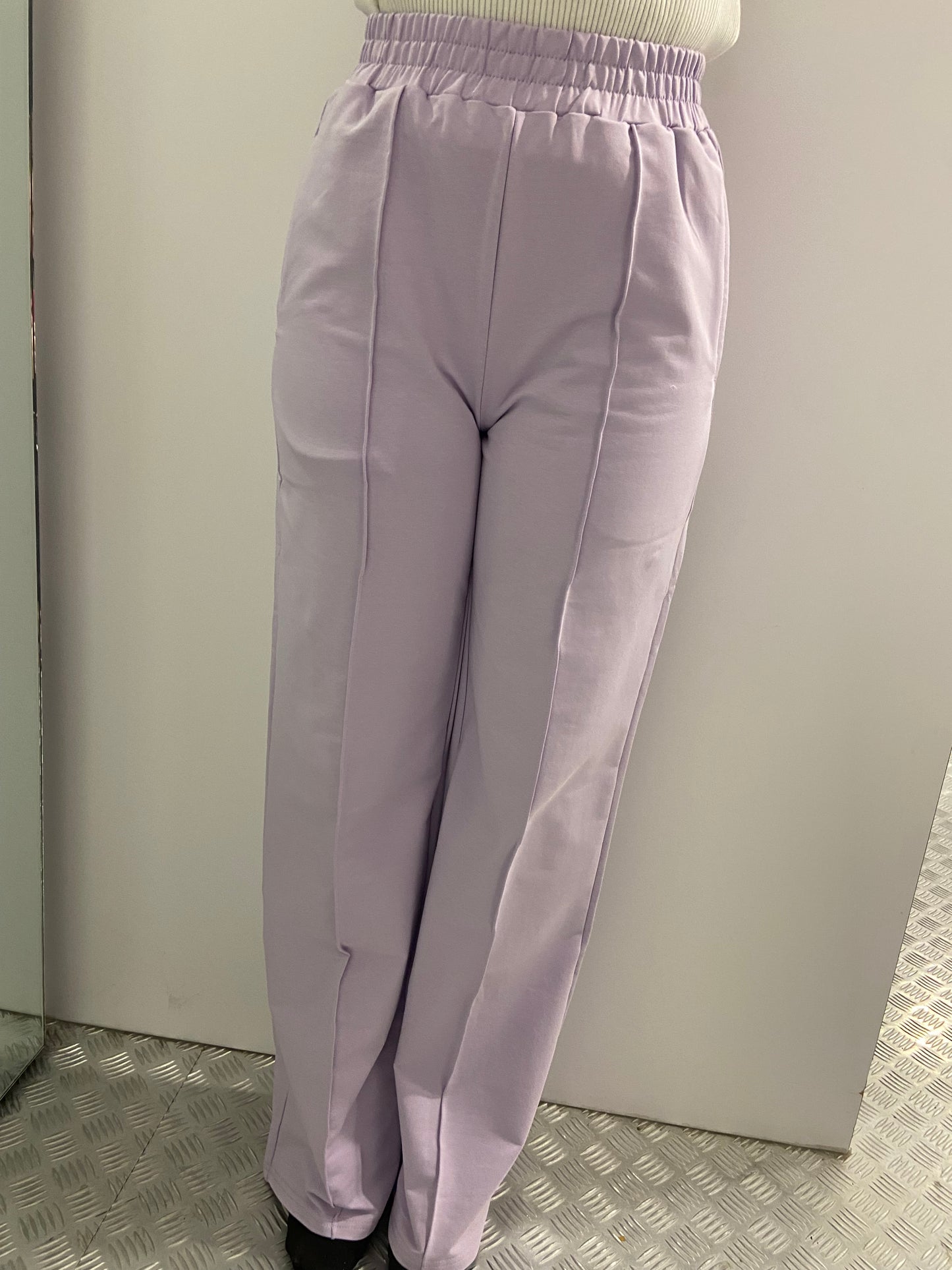 Lila wide joggingbroek By swan