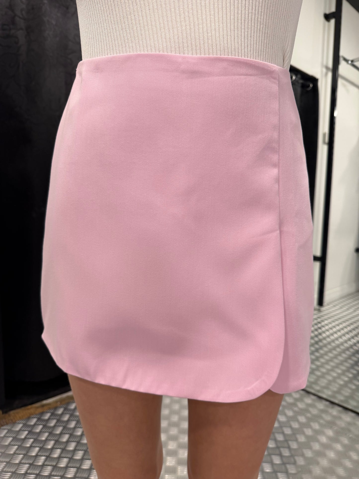 Roze skort unika