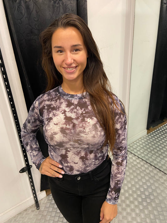 Black marble body by swan