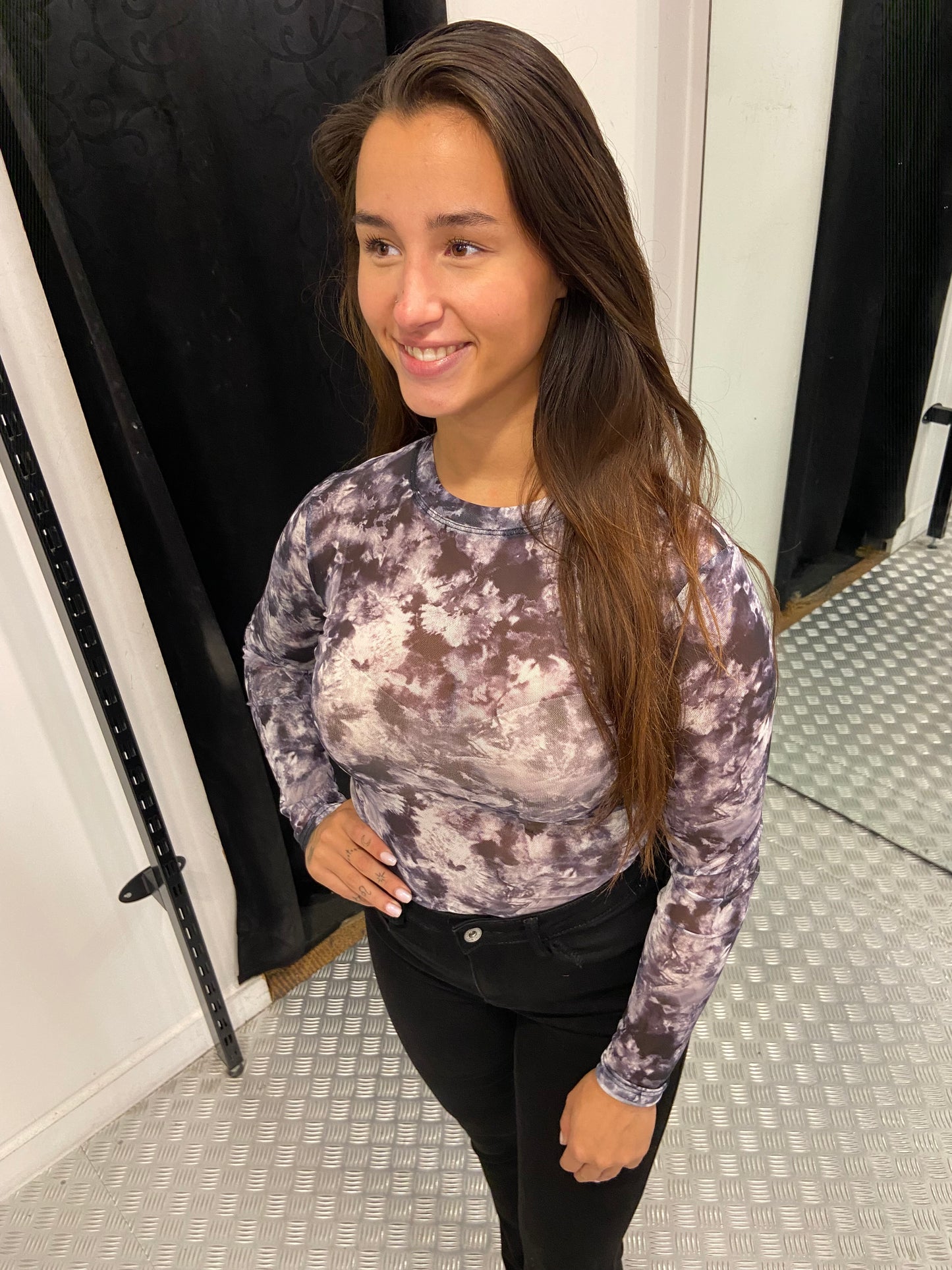 Black marble body by swan