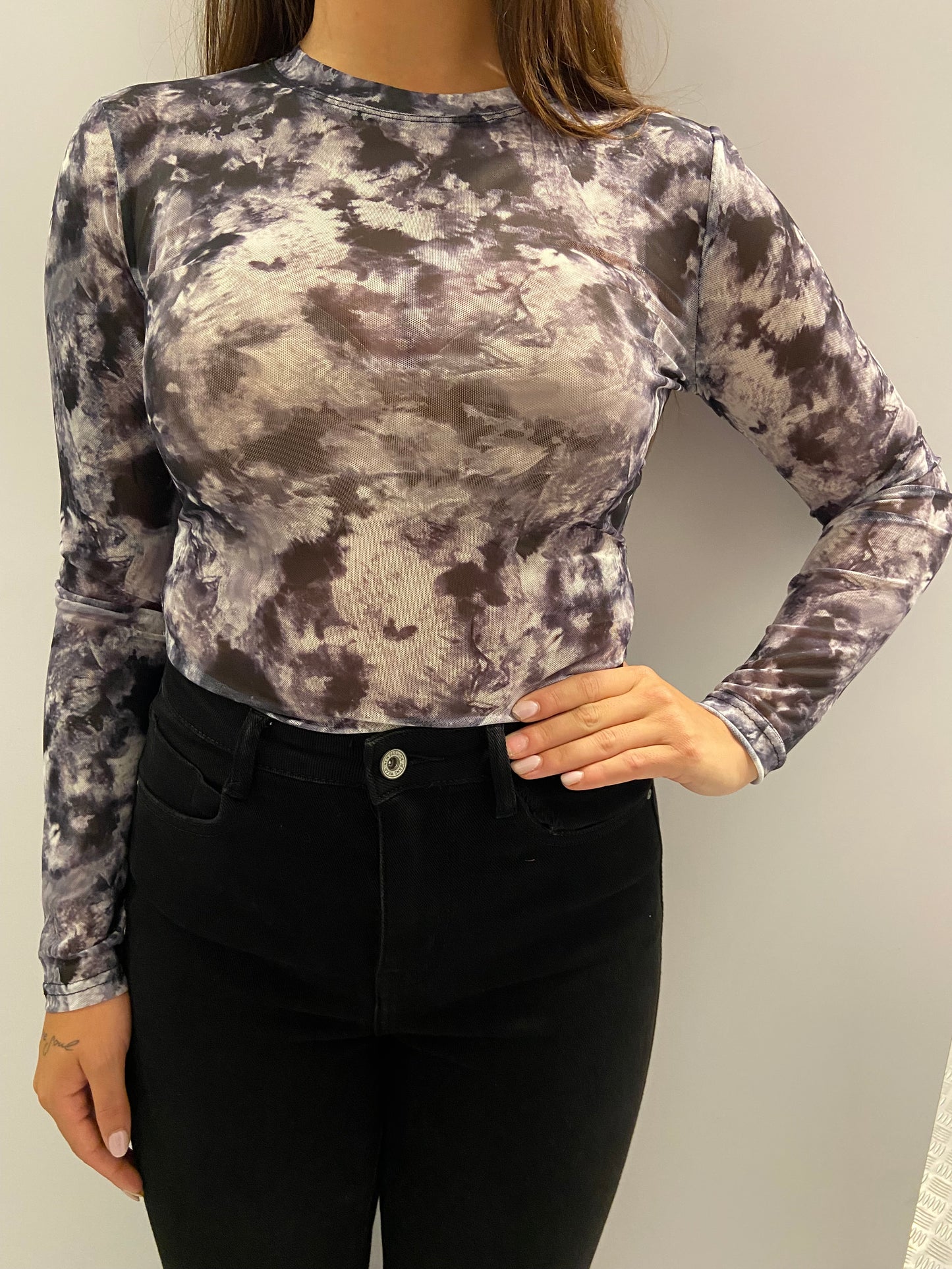 Black marble body by swan