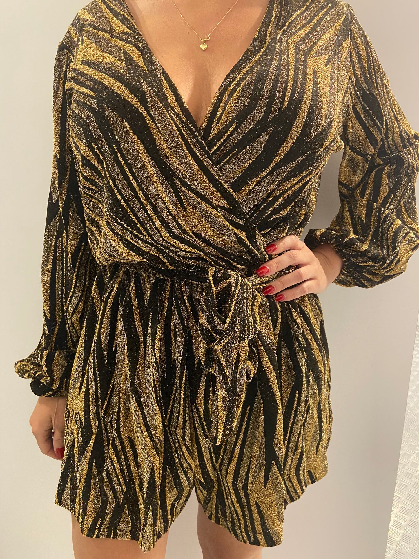 Golden girl playsuit