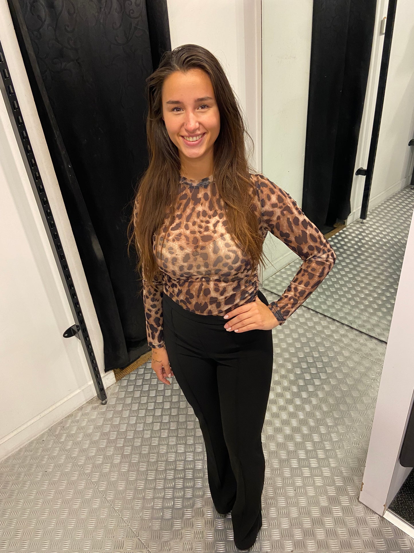 Panter mesh top by swan