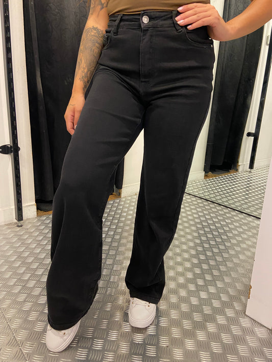 Black wide leg H875