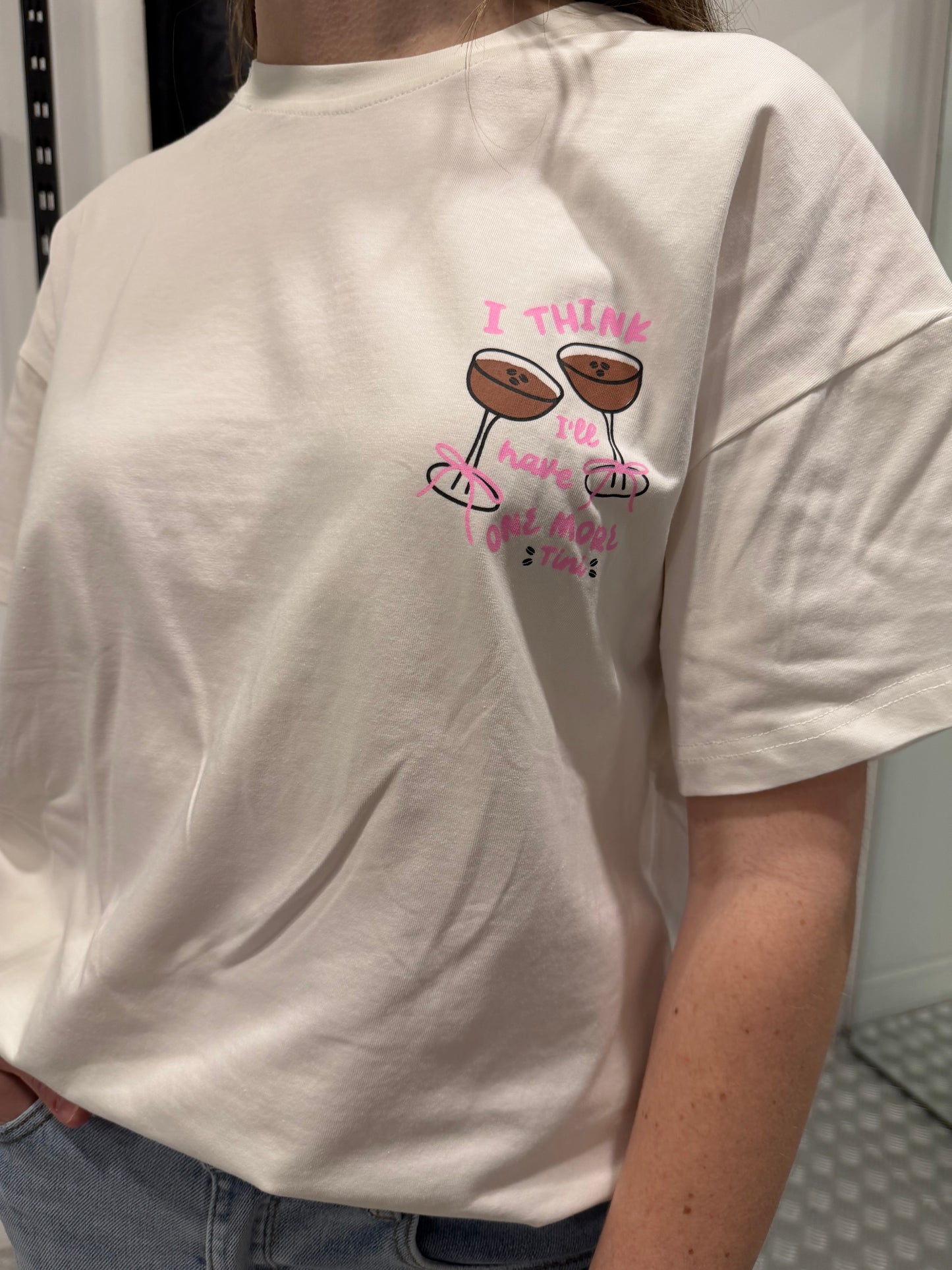 Espresso martini wit tshirt