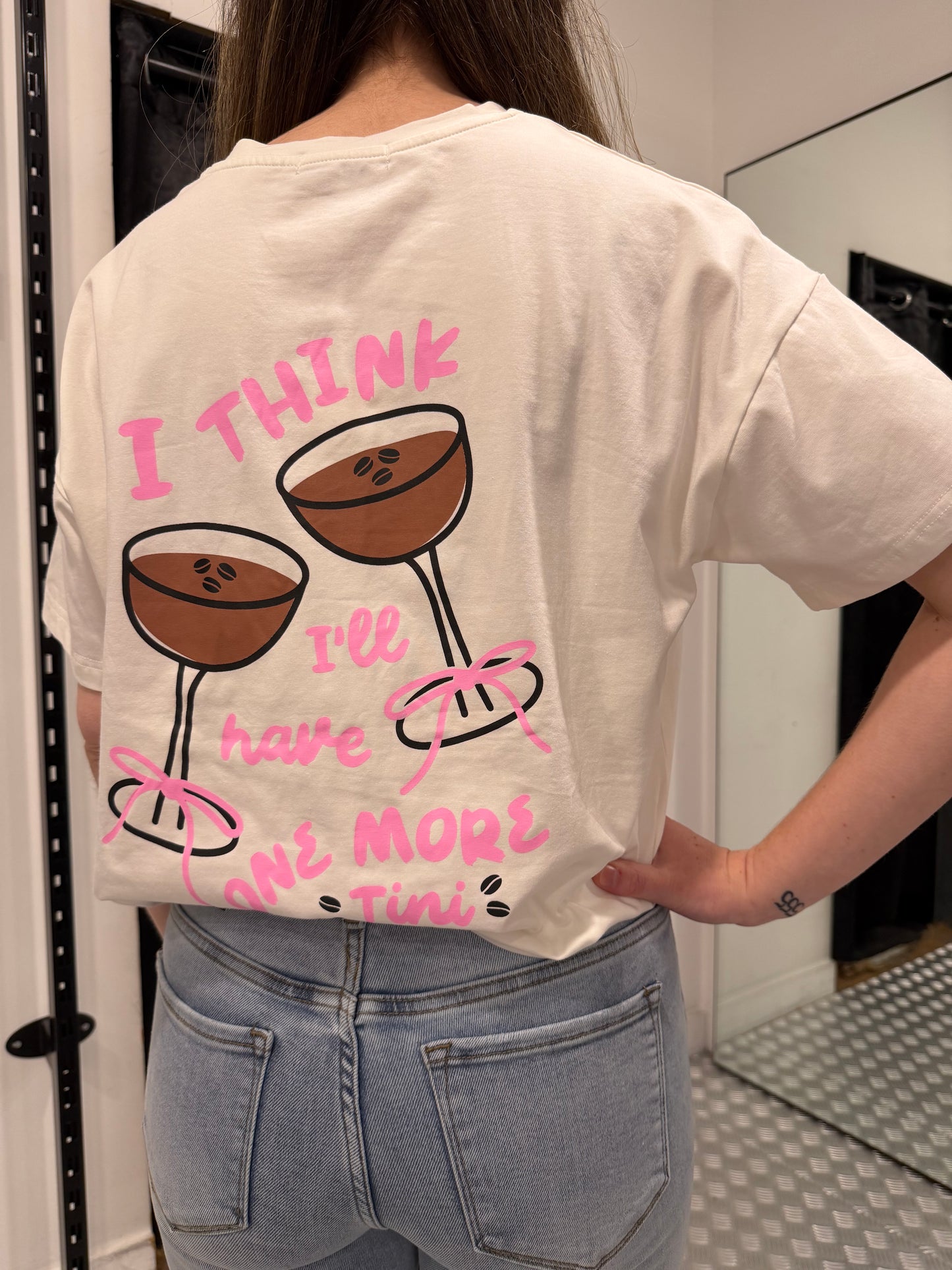 Espresso martini wit tshirt