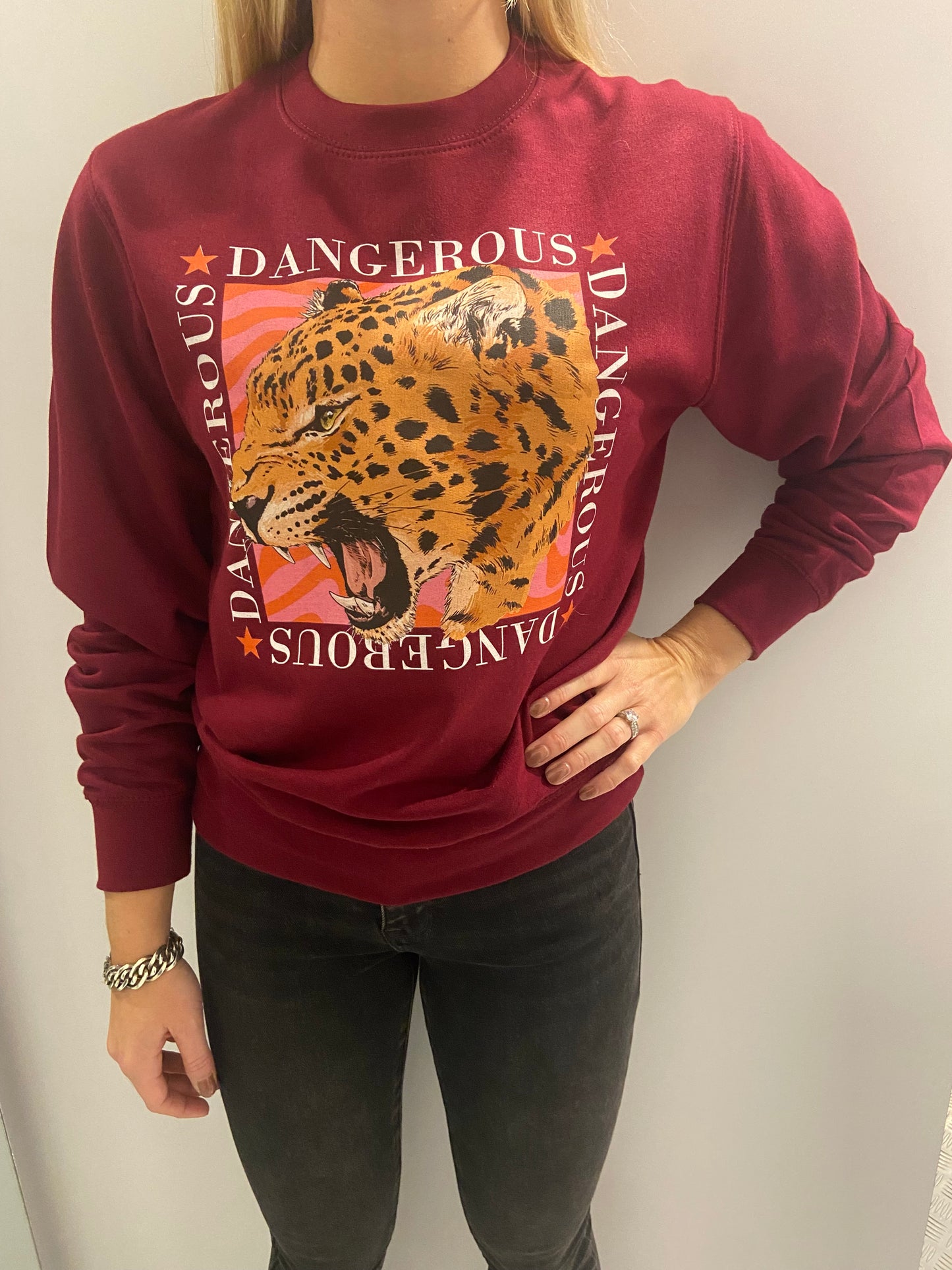 Bordeaux sweater soft