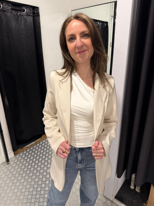 Beige blazer