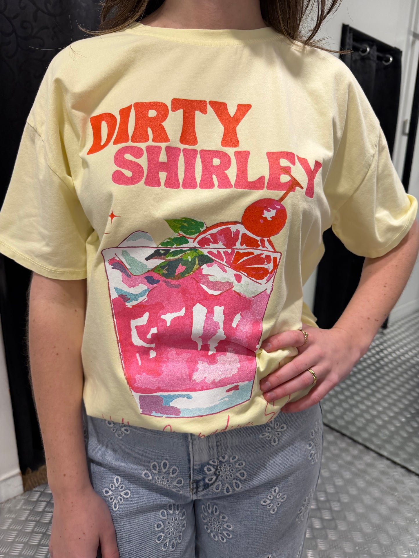 Dirty shirley wit tshirt