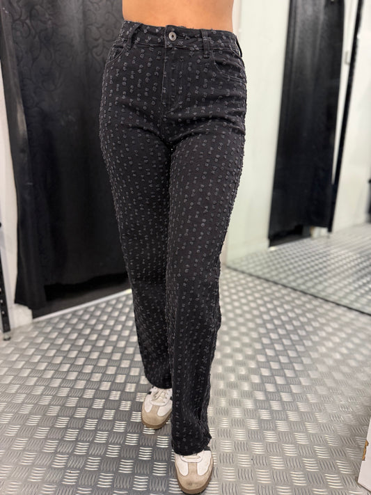 Black strine jeans HM