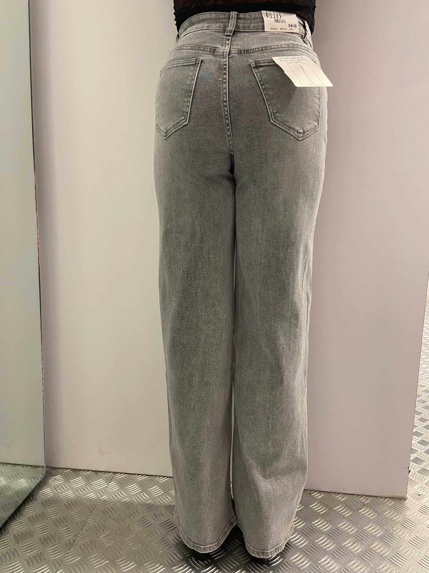 Grey wide leg HM