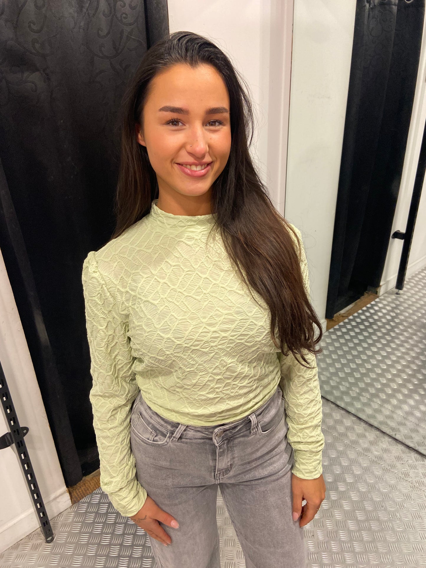 Snake mint top