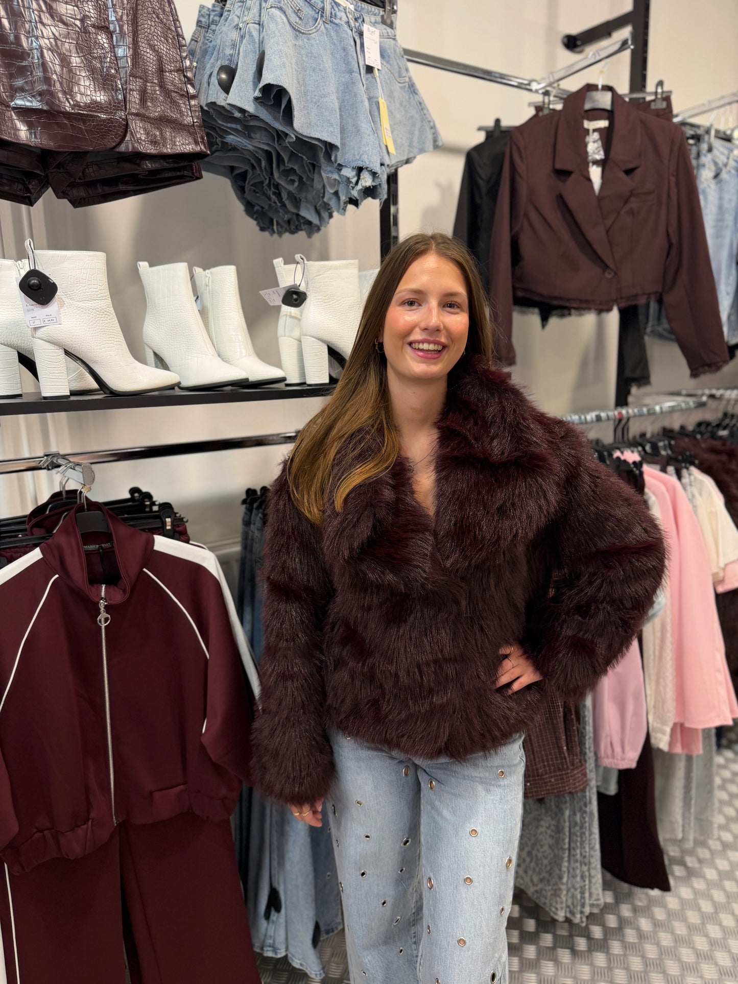 Scotty fluffy jacket