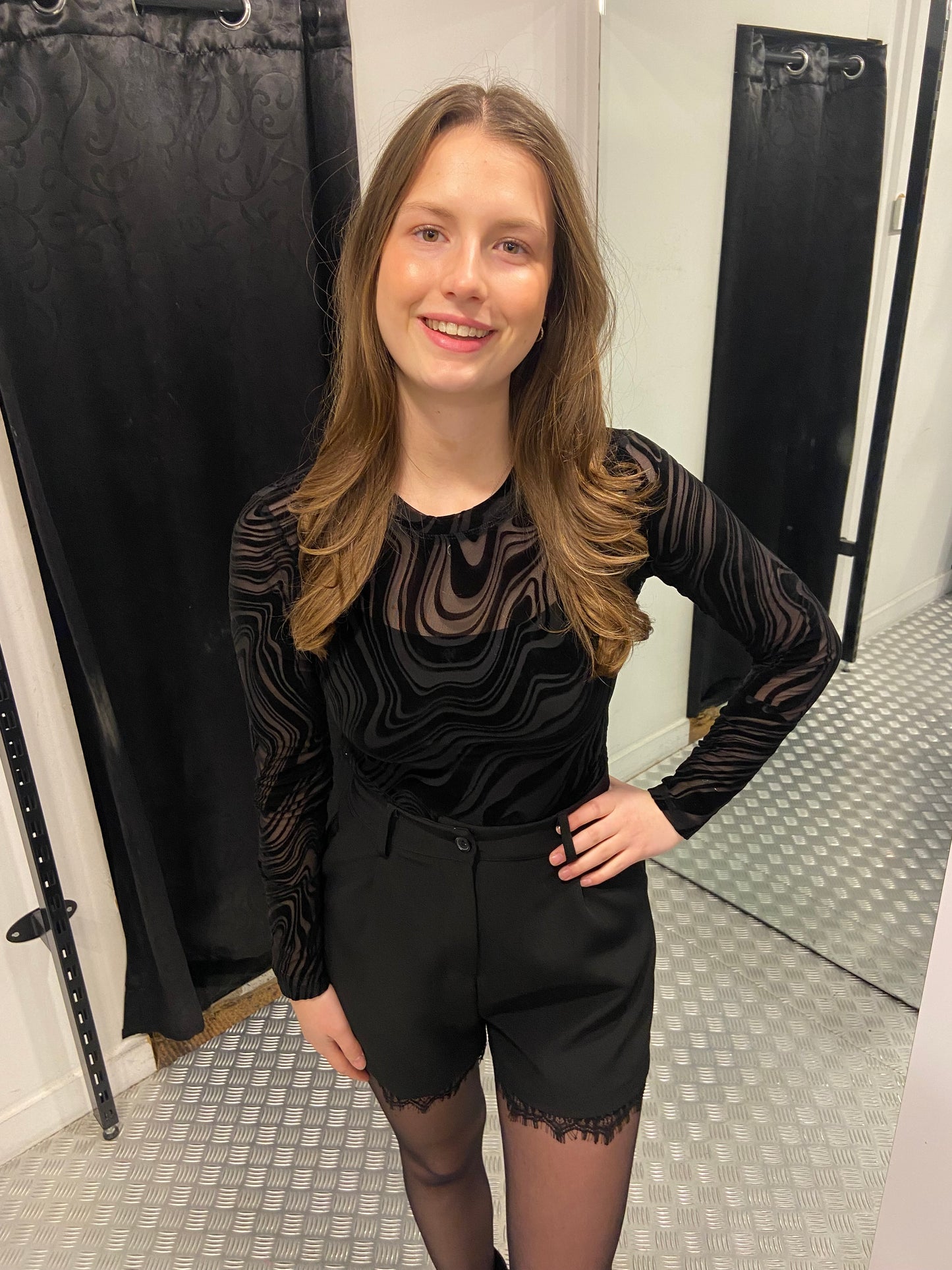 Black velvet body by swan