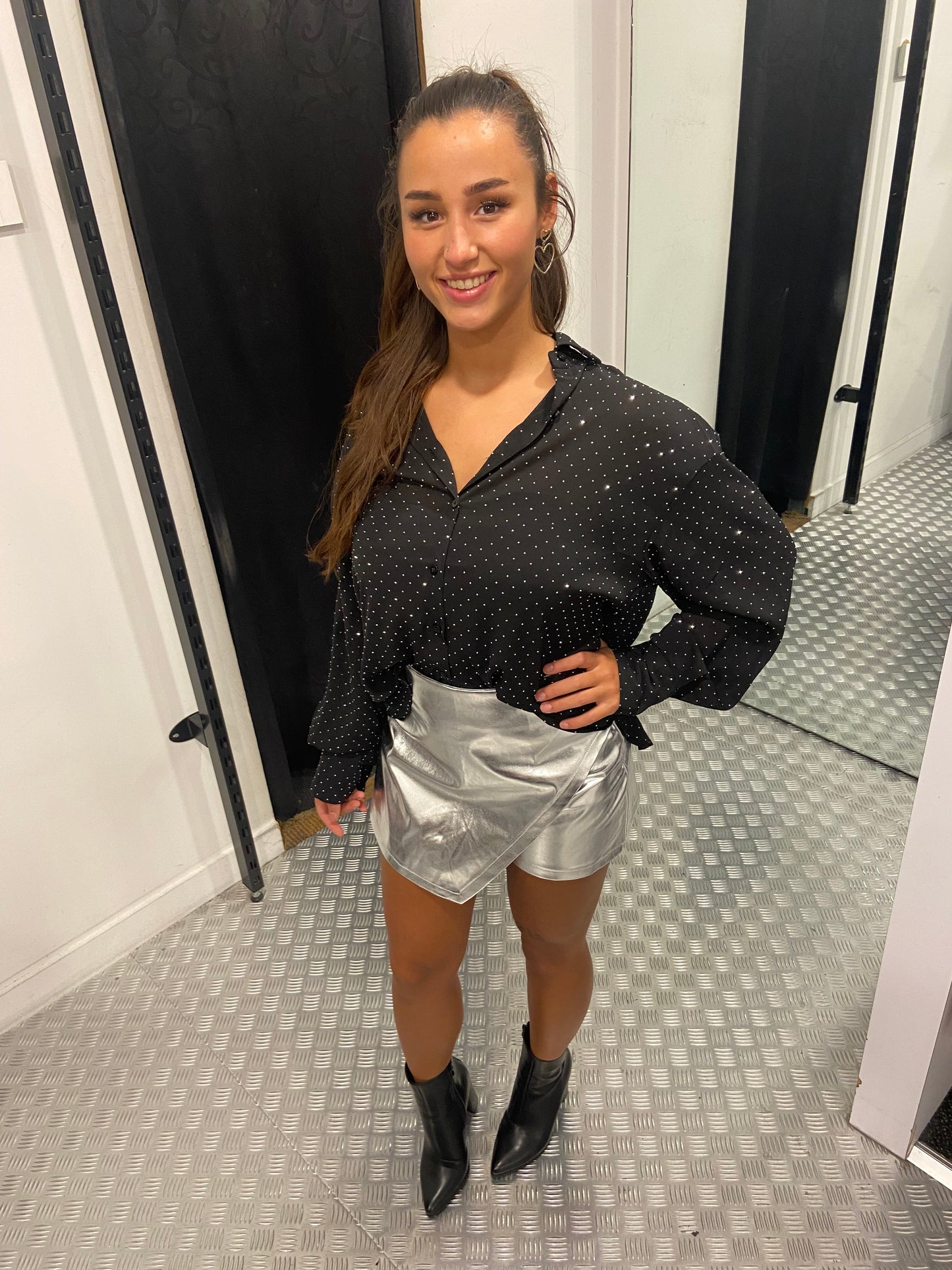 Silver musthave skort
