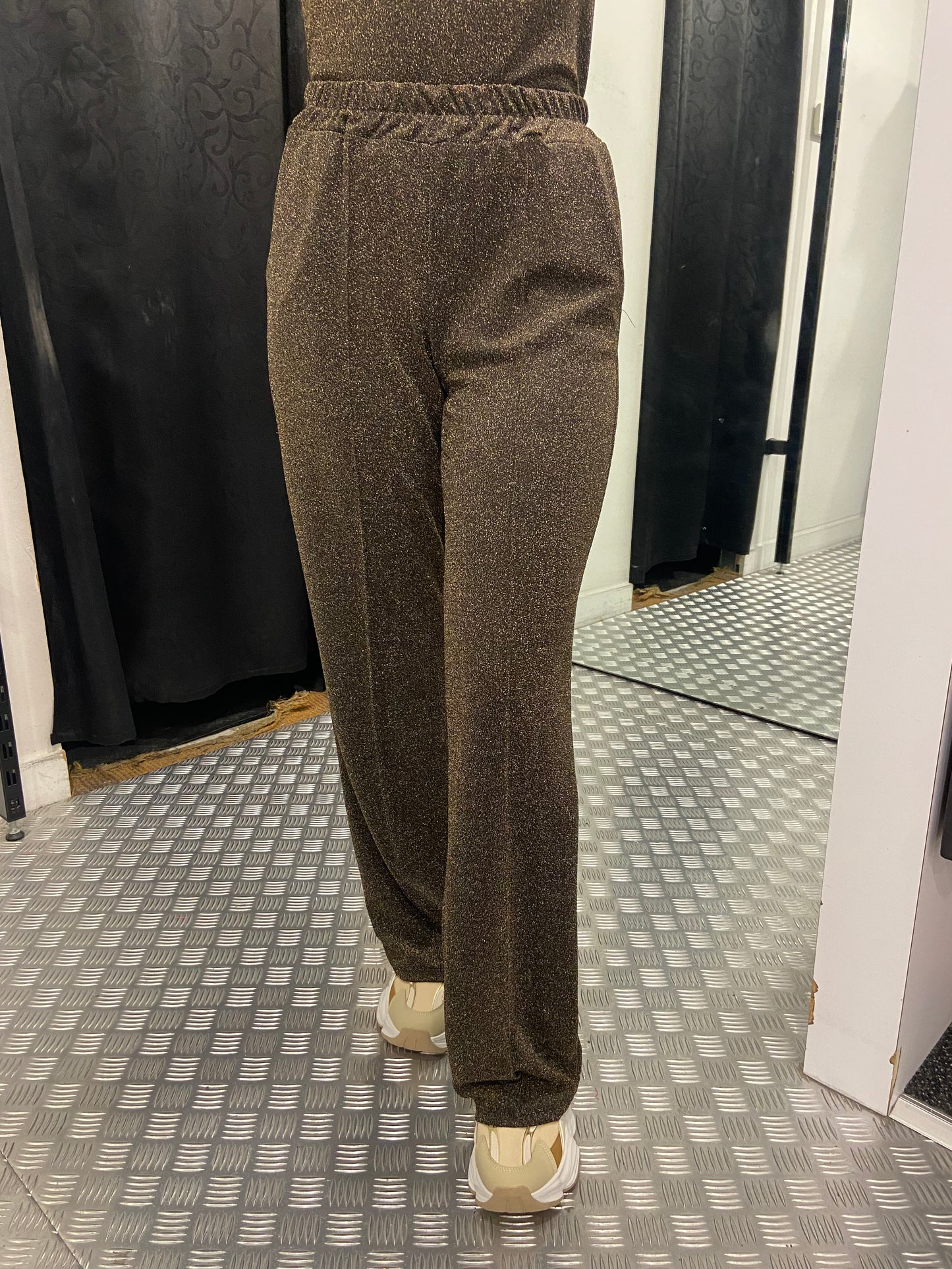 Golden comfy pants