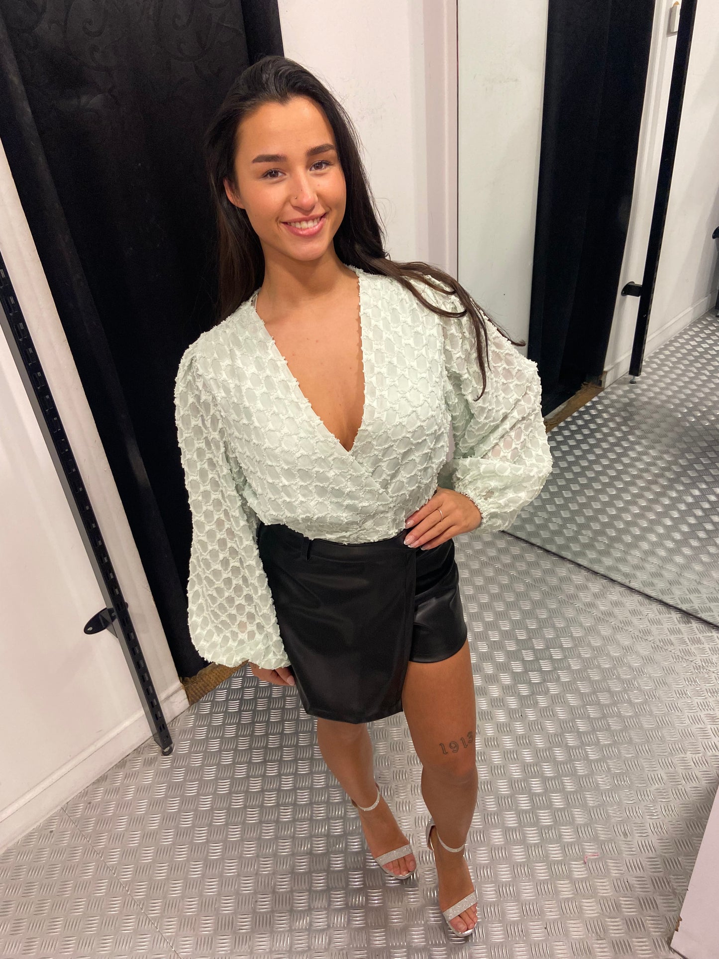 Mint Eline croptop