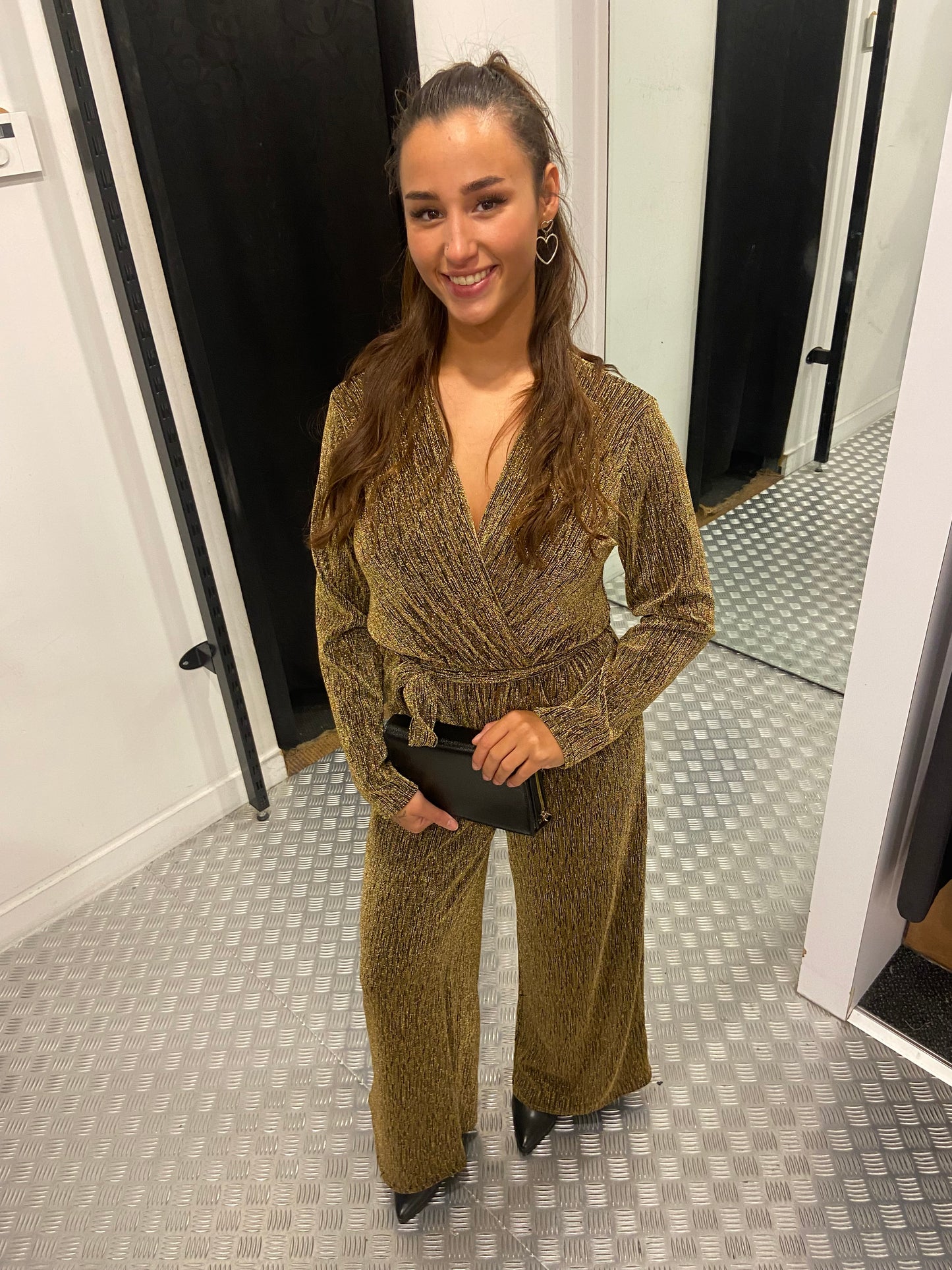 Golden jumpsuit