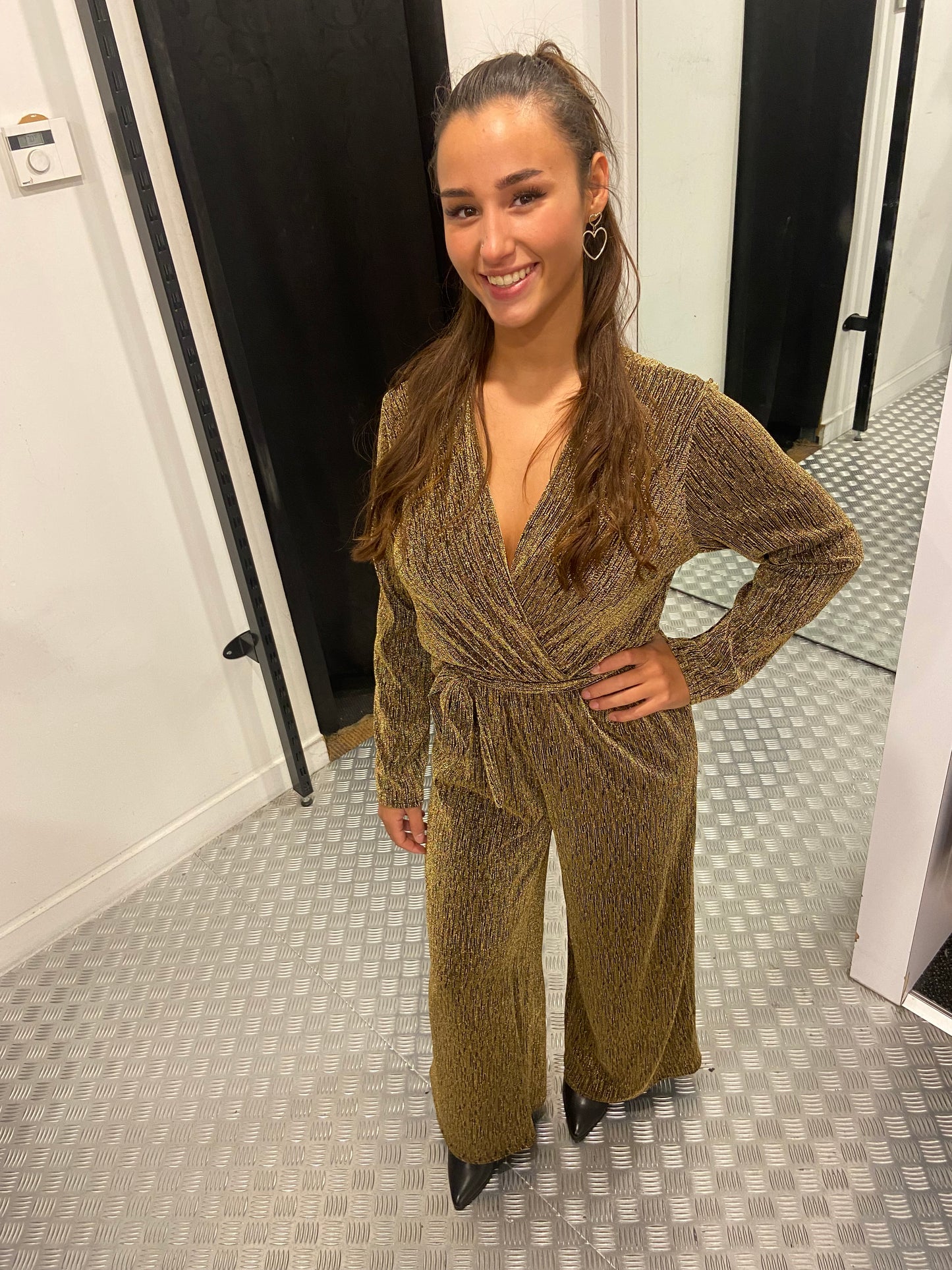 Golden jumpsuit