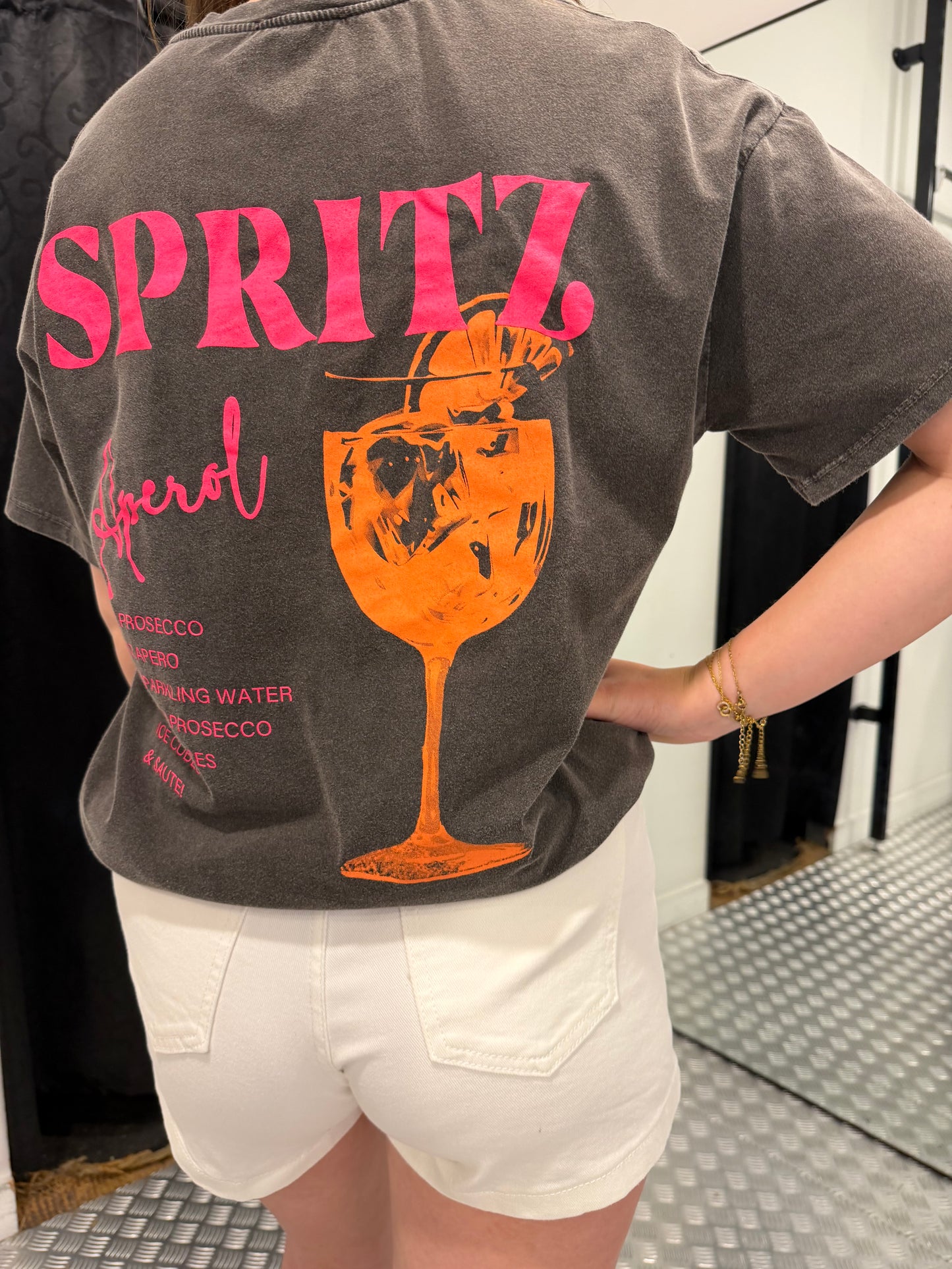 Stonewashed Aperol spritz tshirt