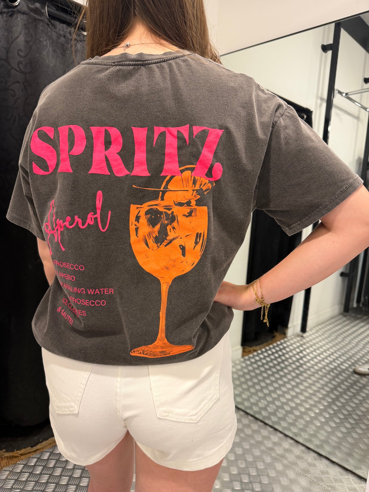 Stonewashed Aperol spritz tshirt
