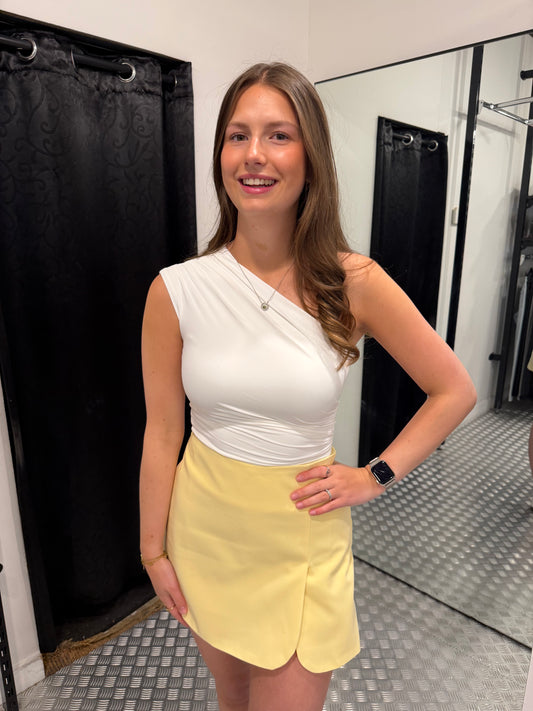Yellow skort unika