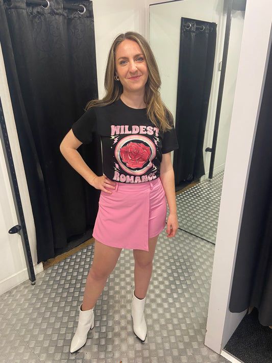 Roze skort