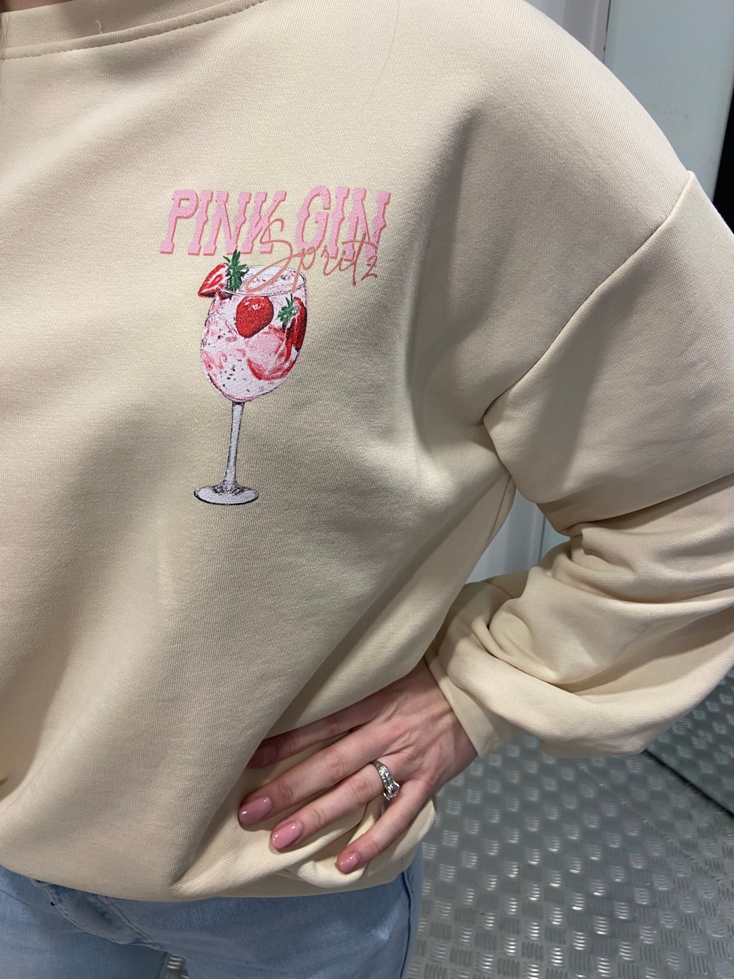 Pink Gin sweater