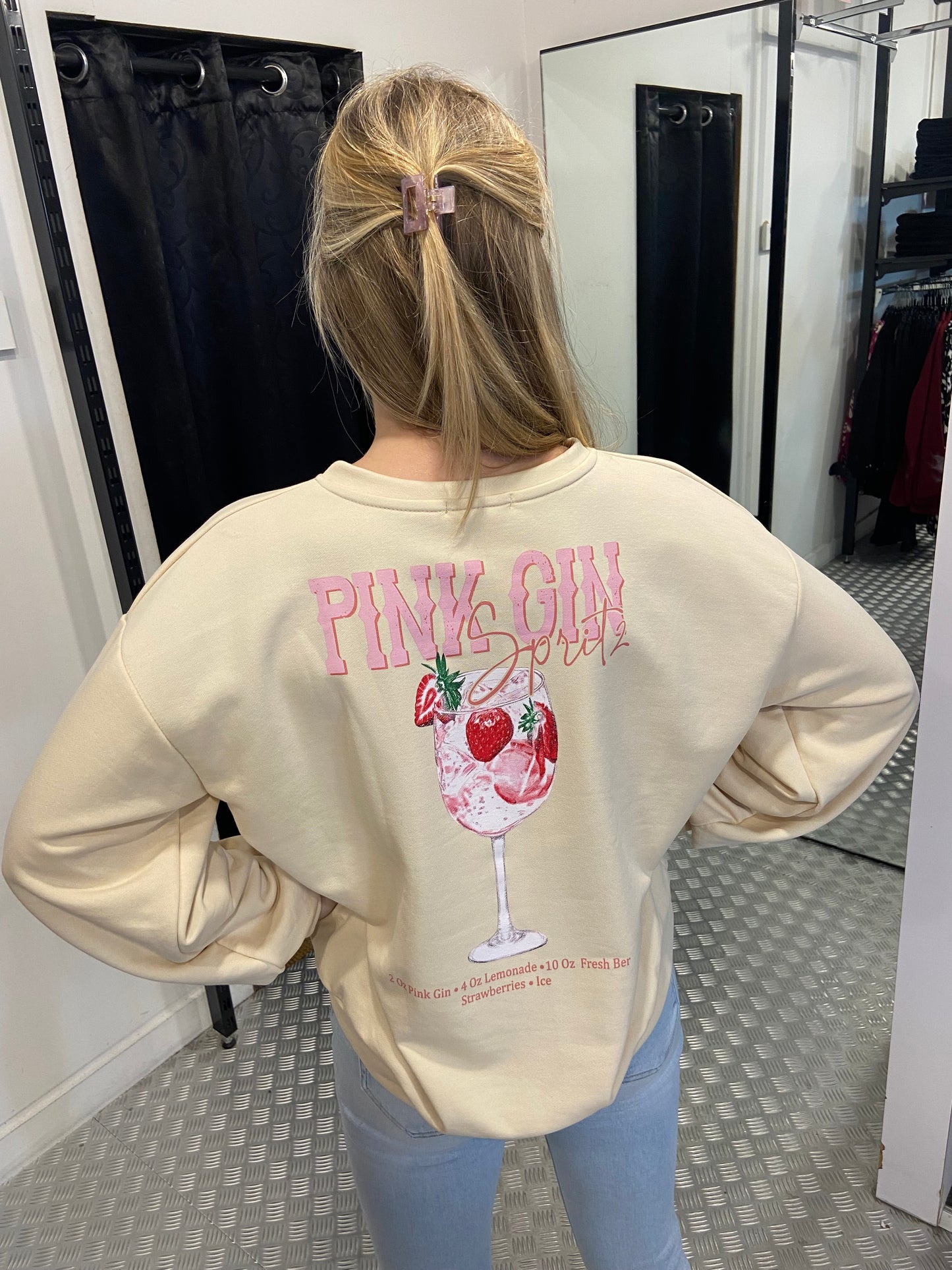 Pink Gin sweater