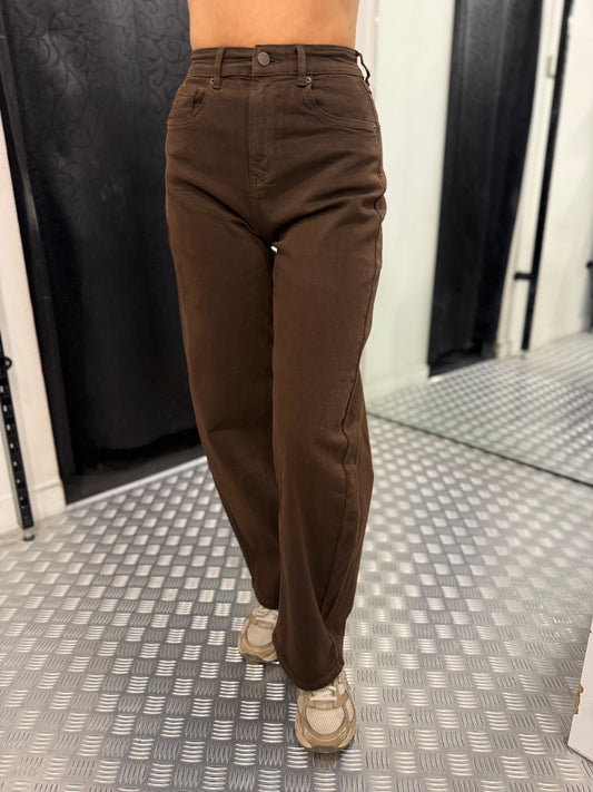 Bruine ballon jeans