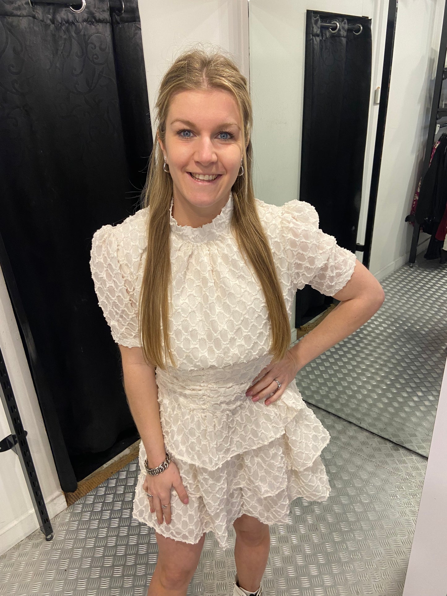 Lilly creme dress