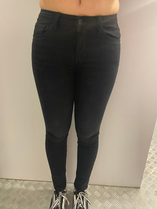 Zwarte low/medium waisted skinny QH