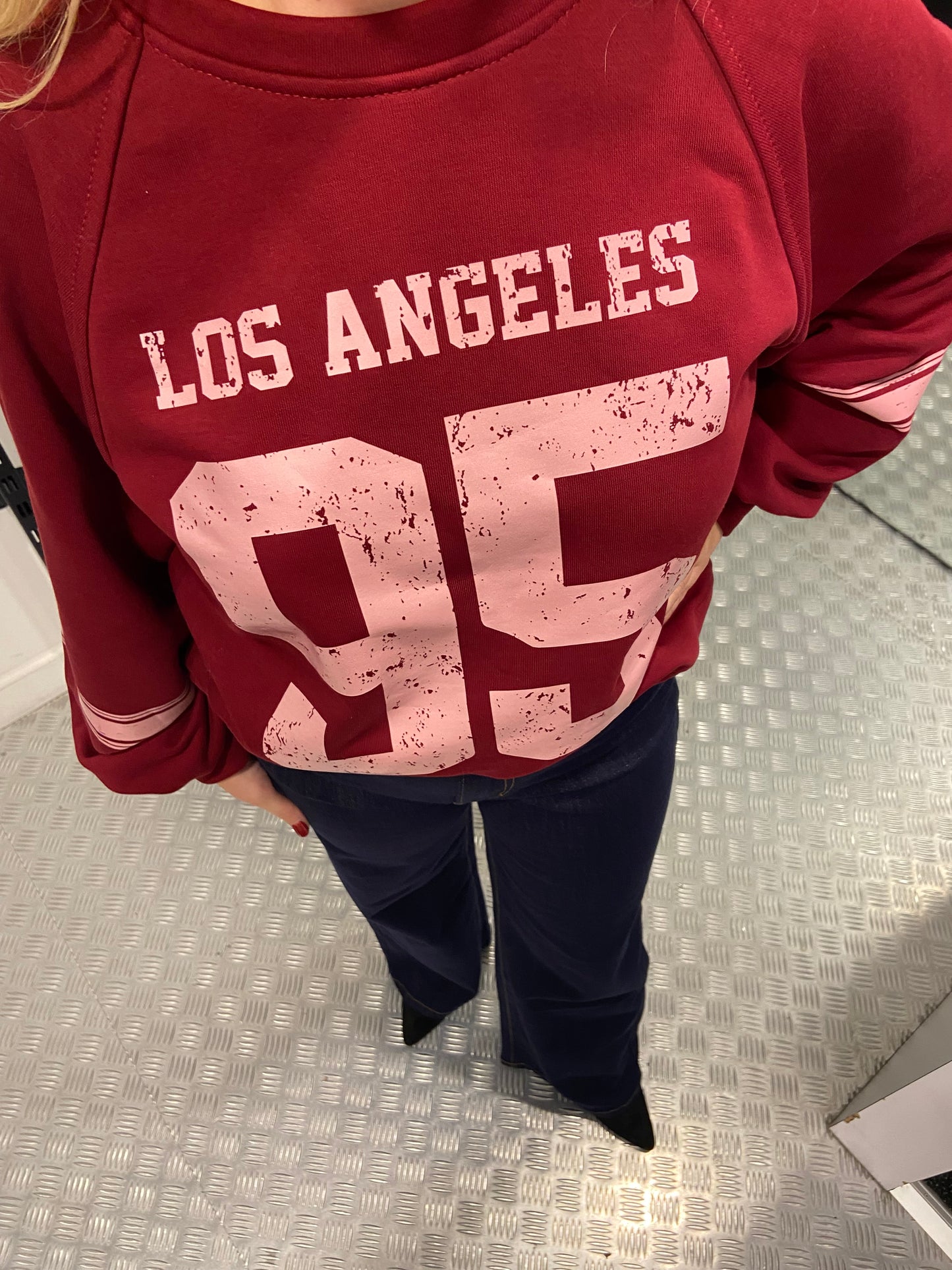 Los angeles sweater bordeaux