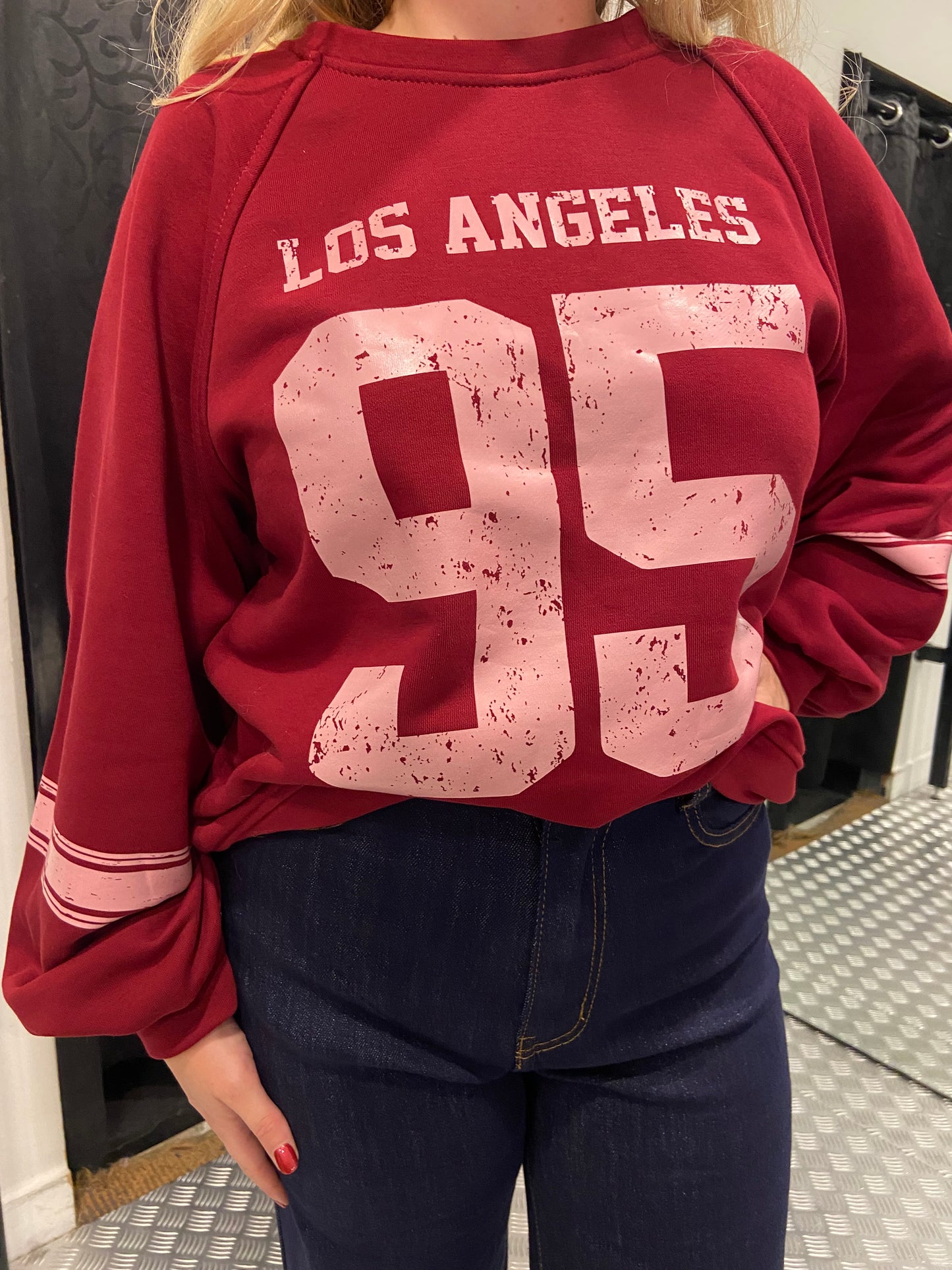 Los angeles sweater bordeaux