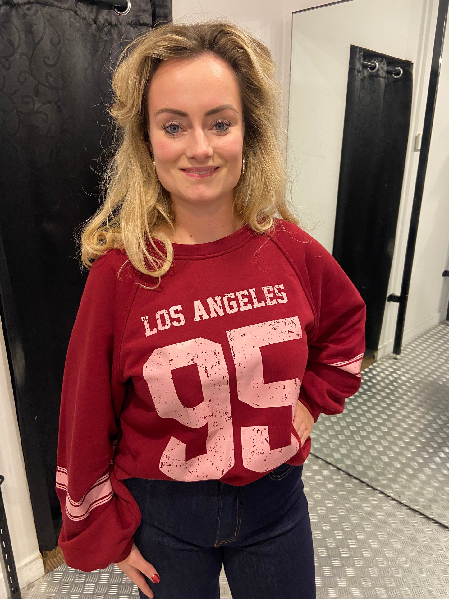 Los angeles sweater bordeaux