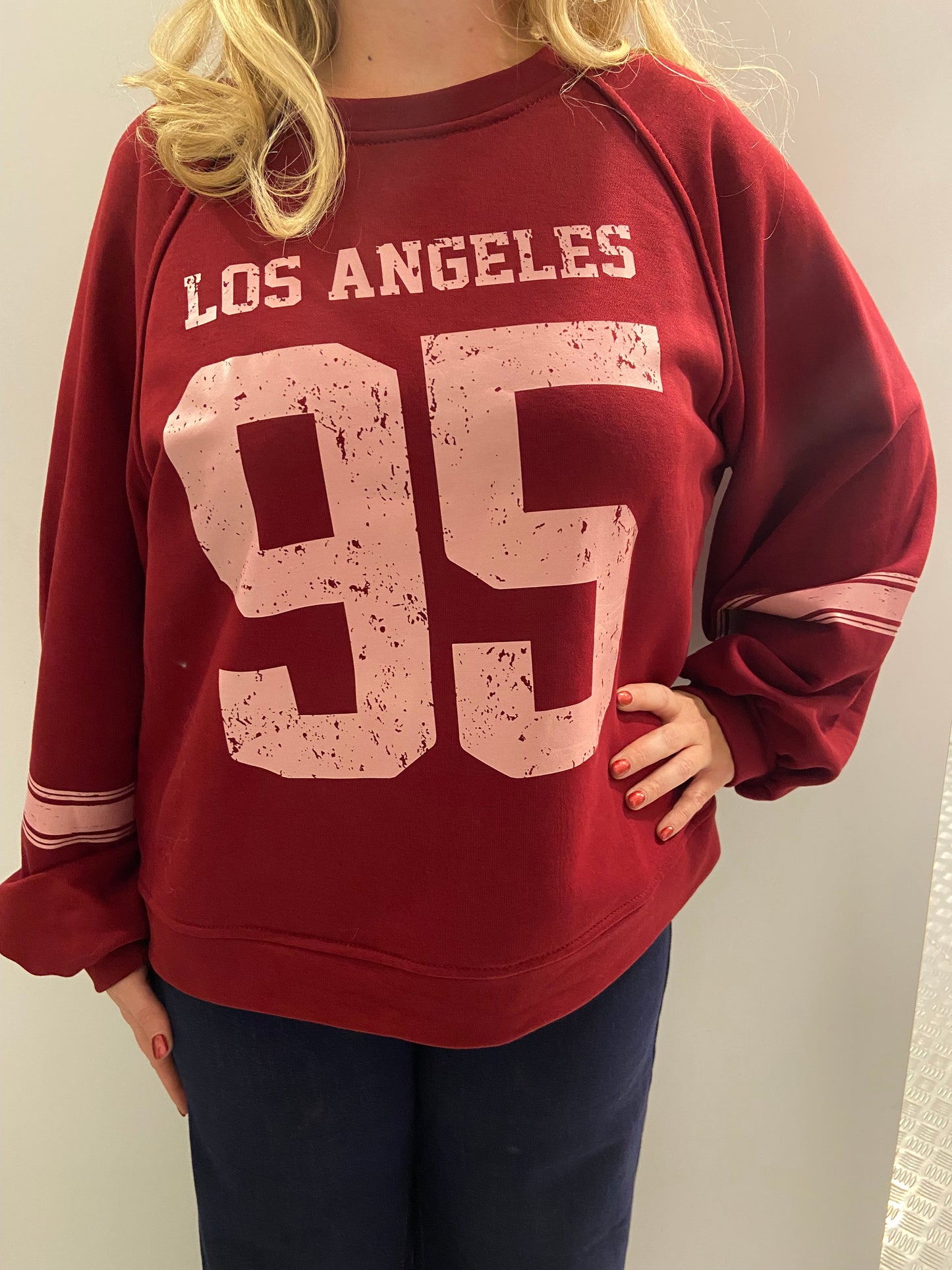 Los angeles sweater bordeaux