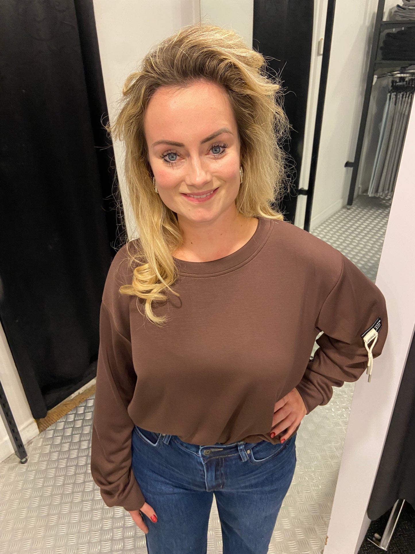 The brown choice sweater