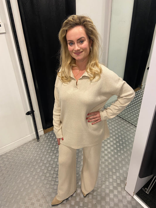 Creme comfy set