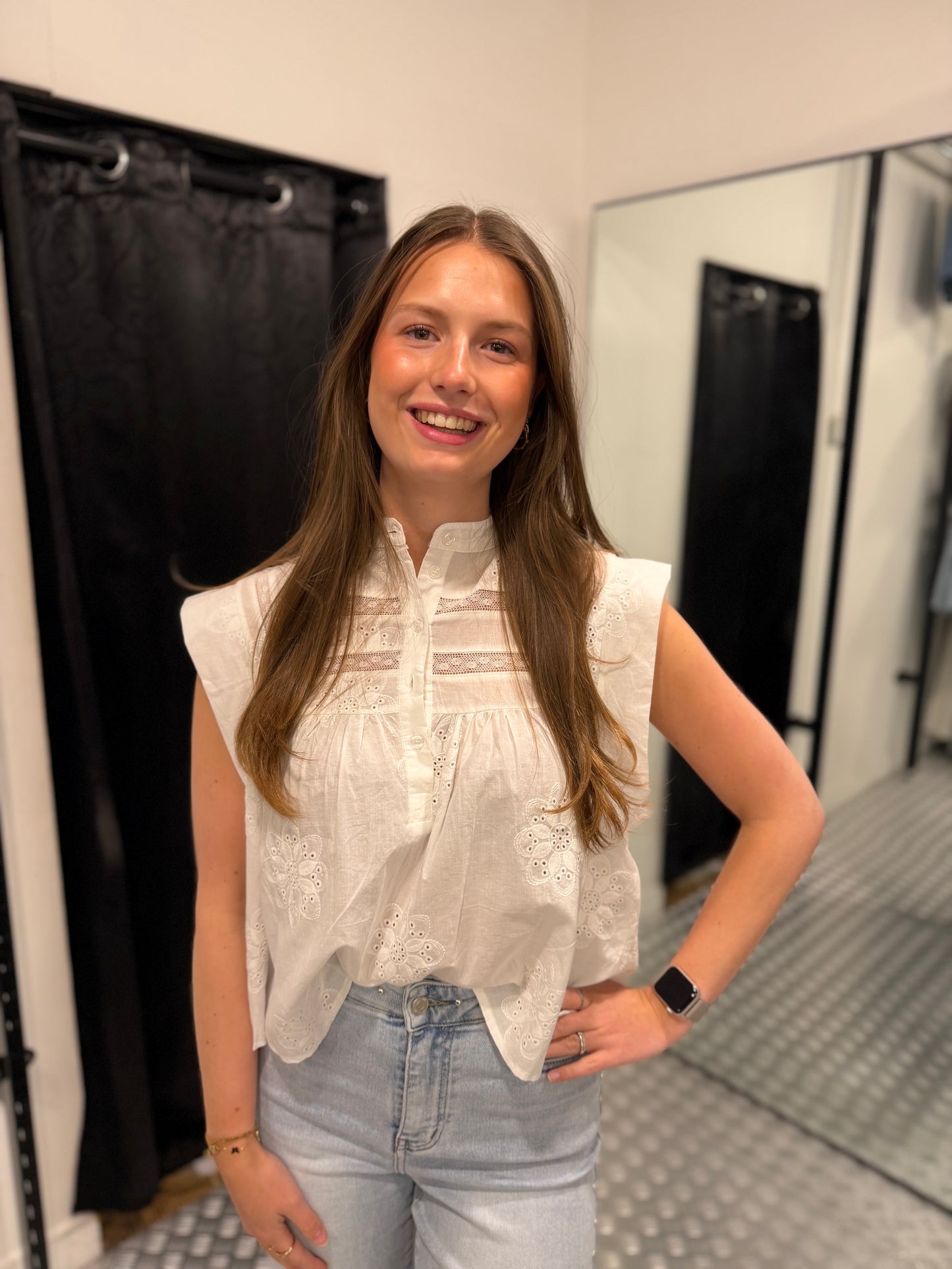 Summer cute blouse