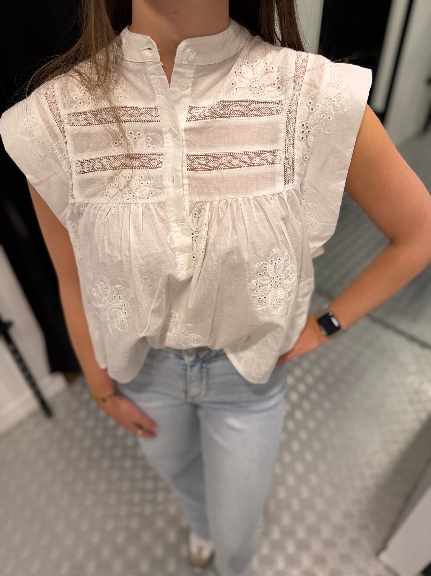 Summer cute blouse