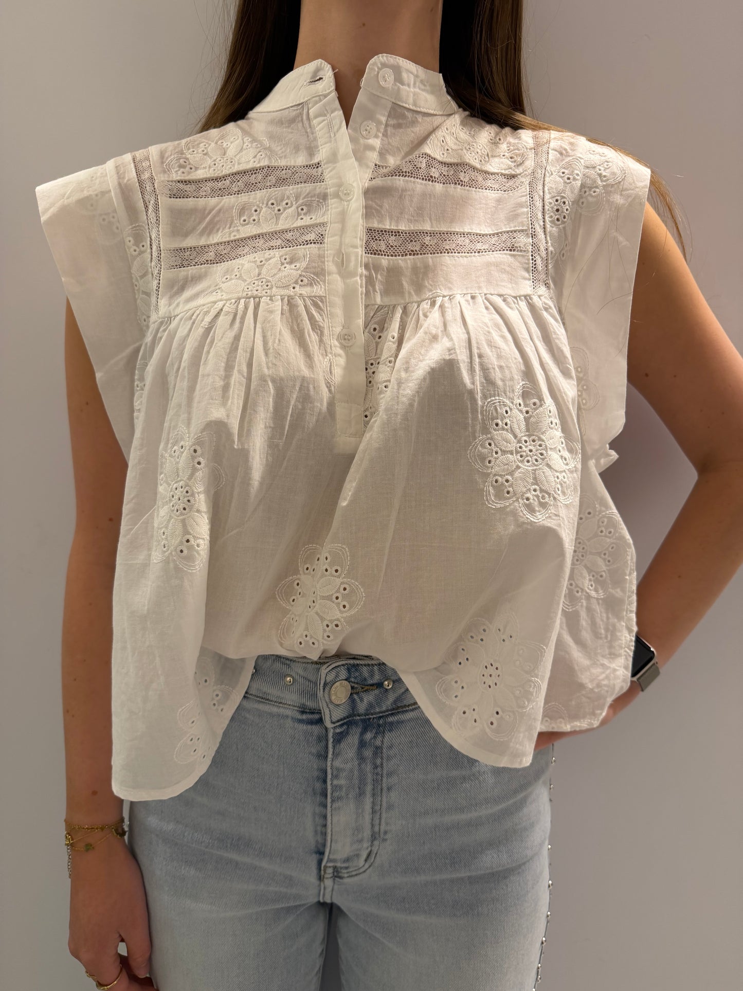 Summer cute blouse
