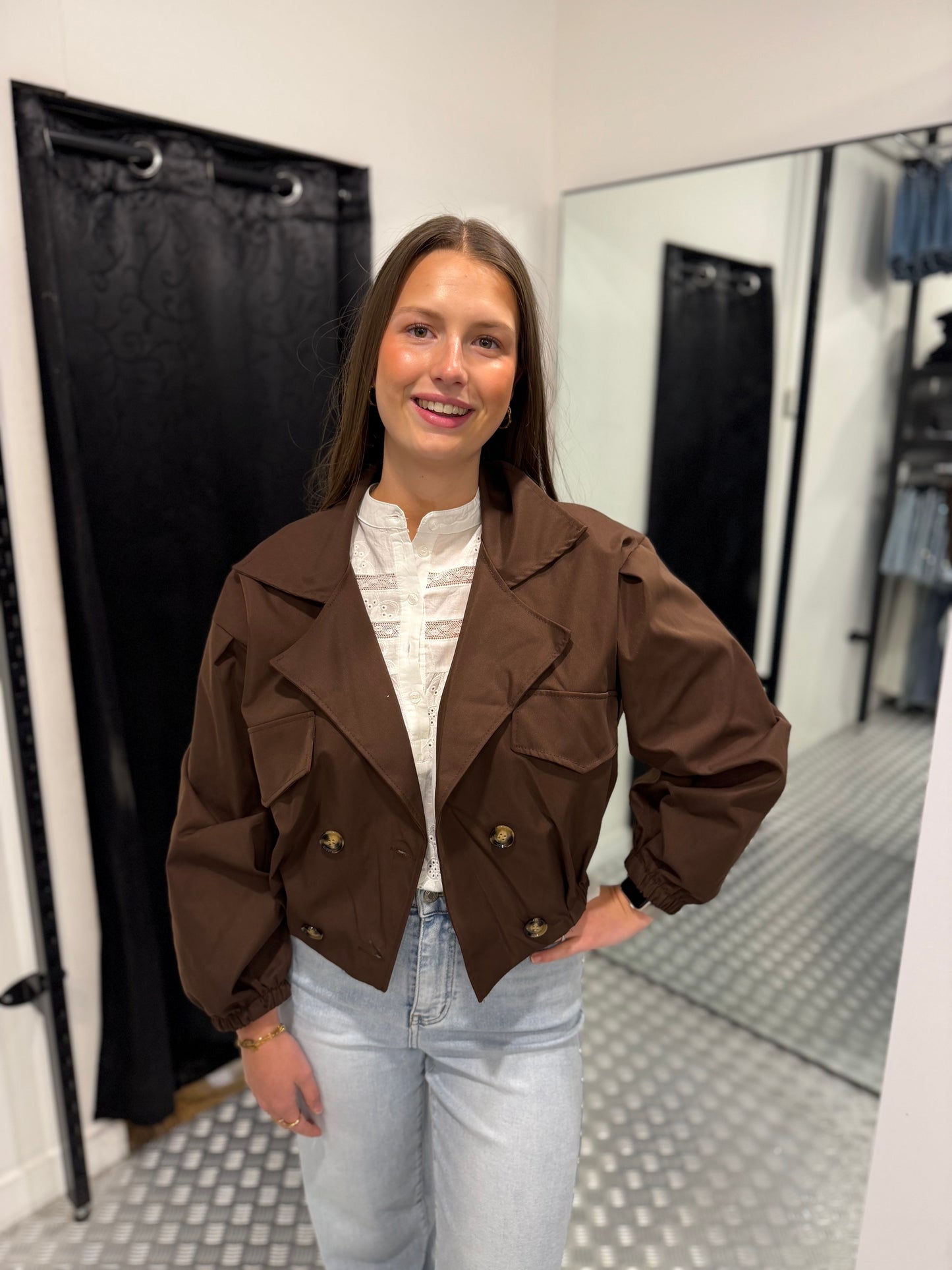 Suzy beige jacket
