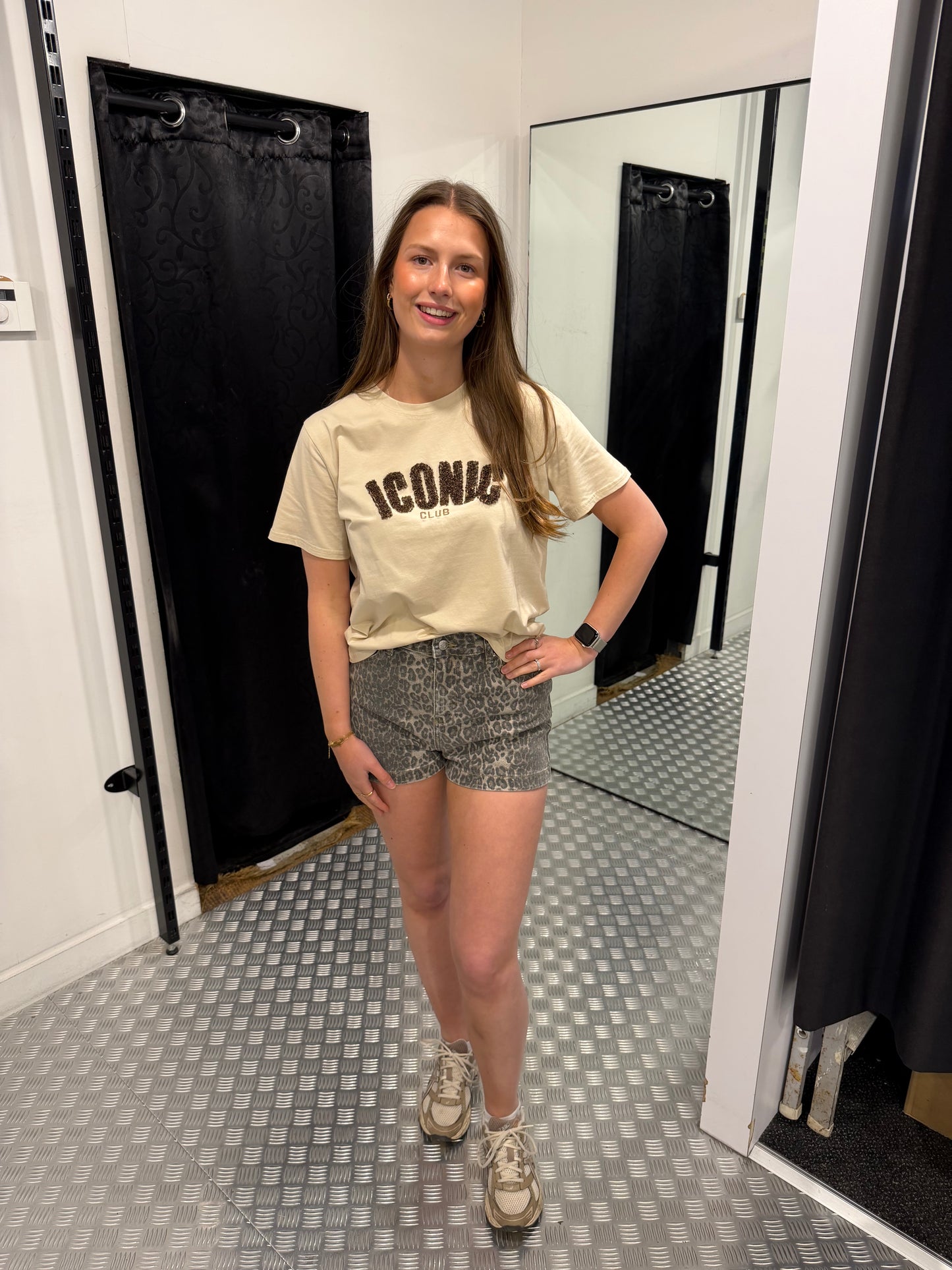 Beige iconic tshirt