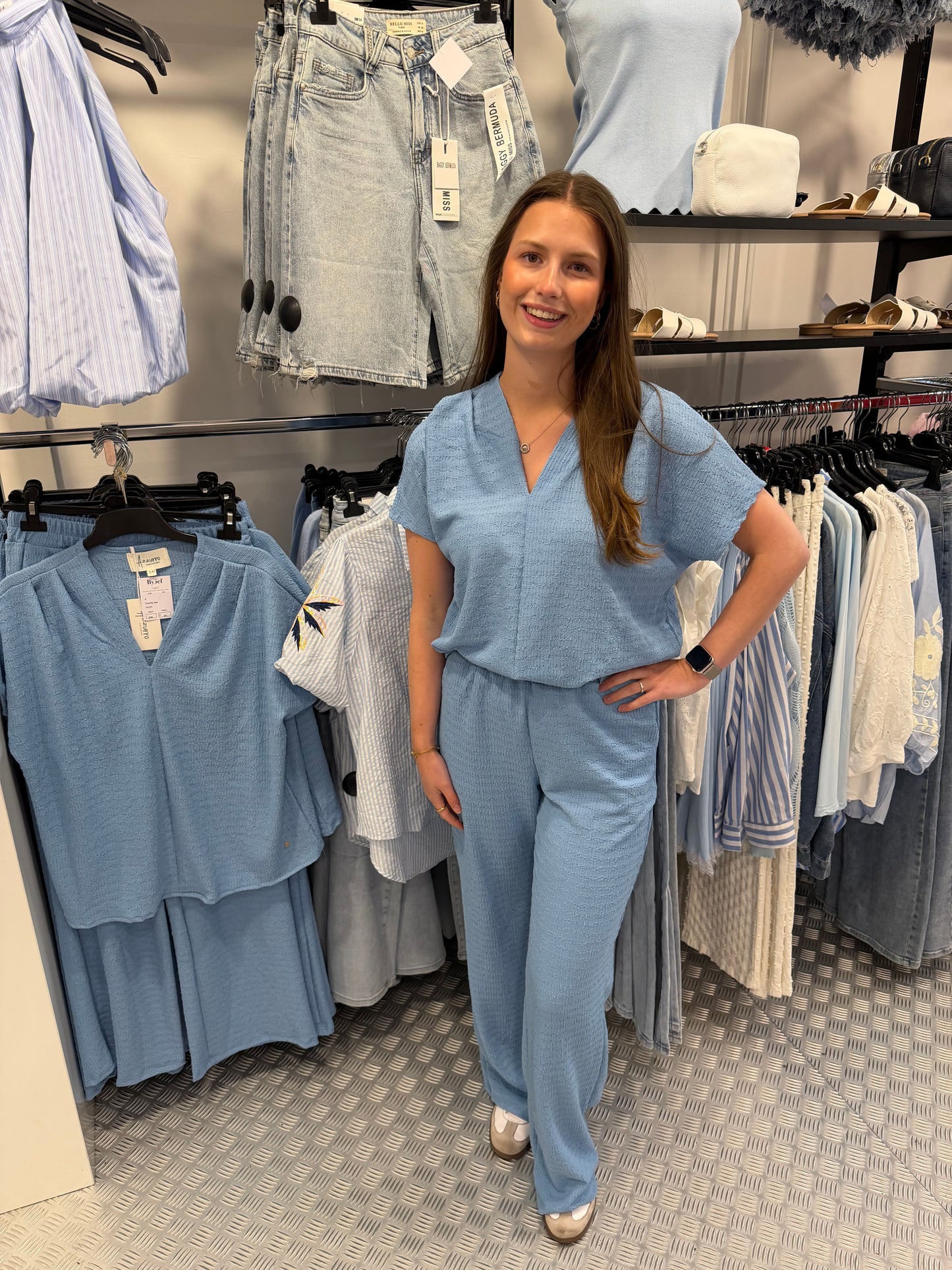 Cozy blue 2 piece set