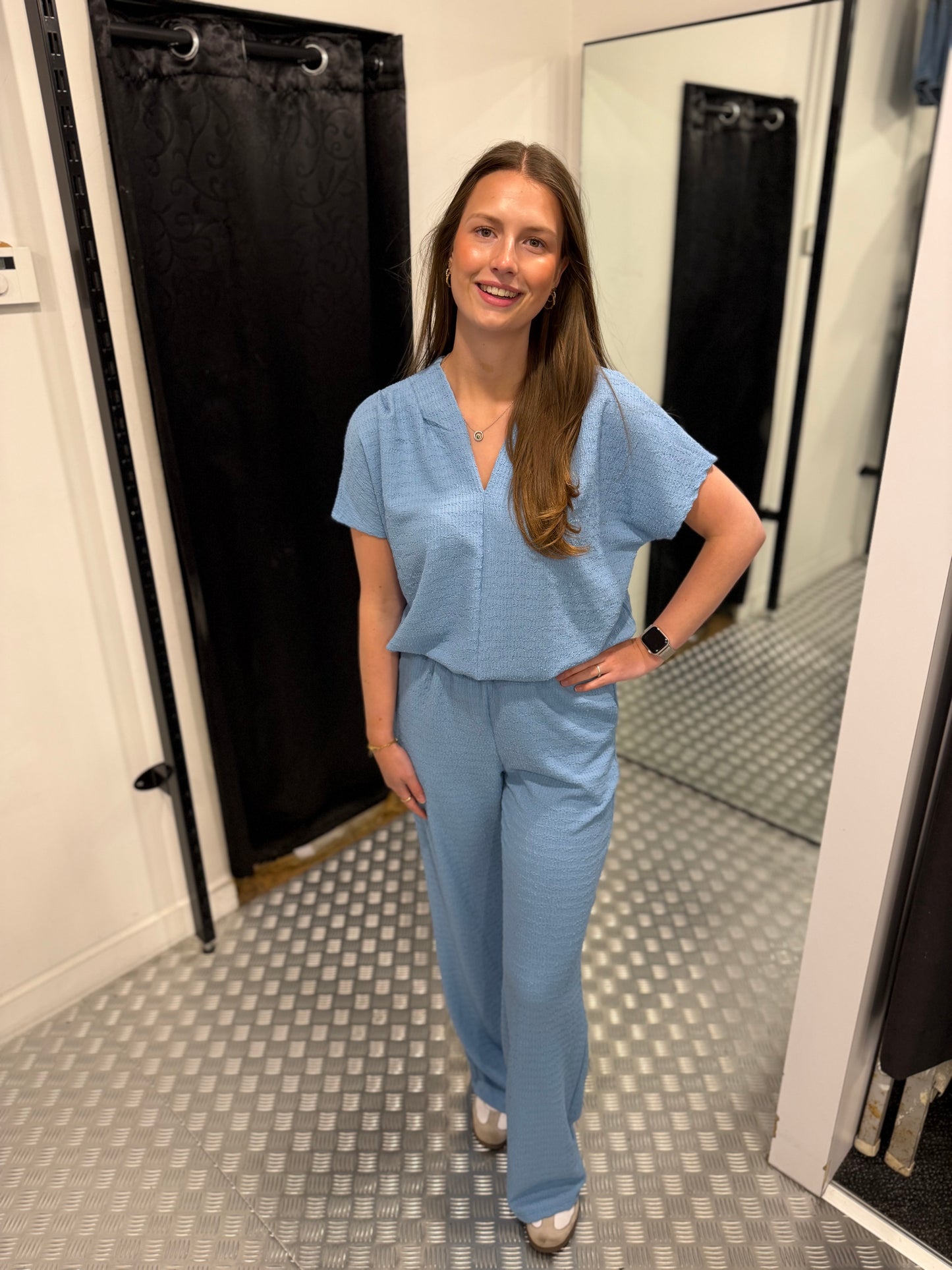 Cozy blue 2 piece set