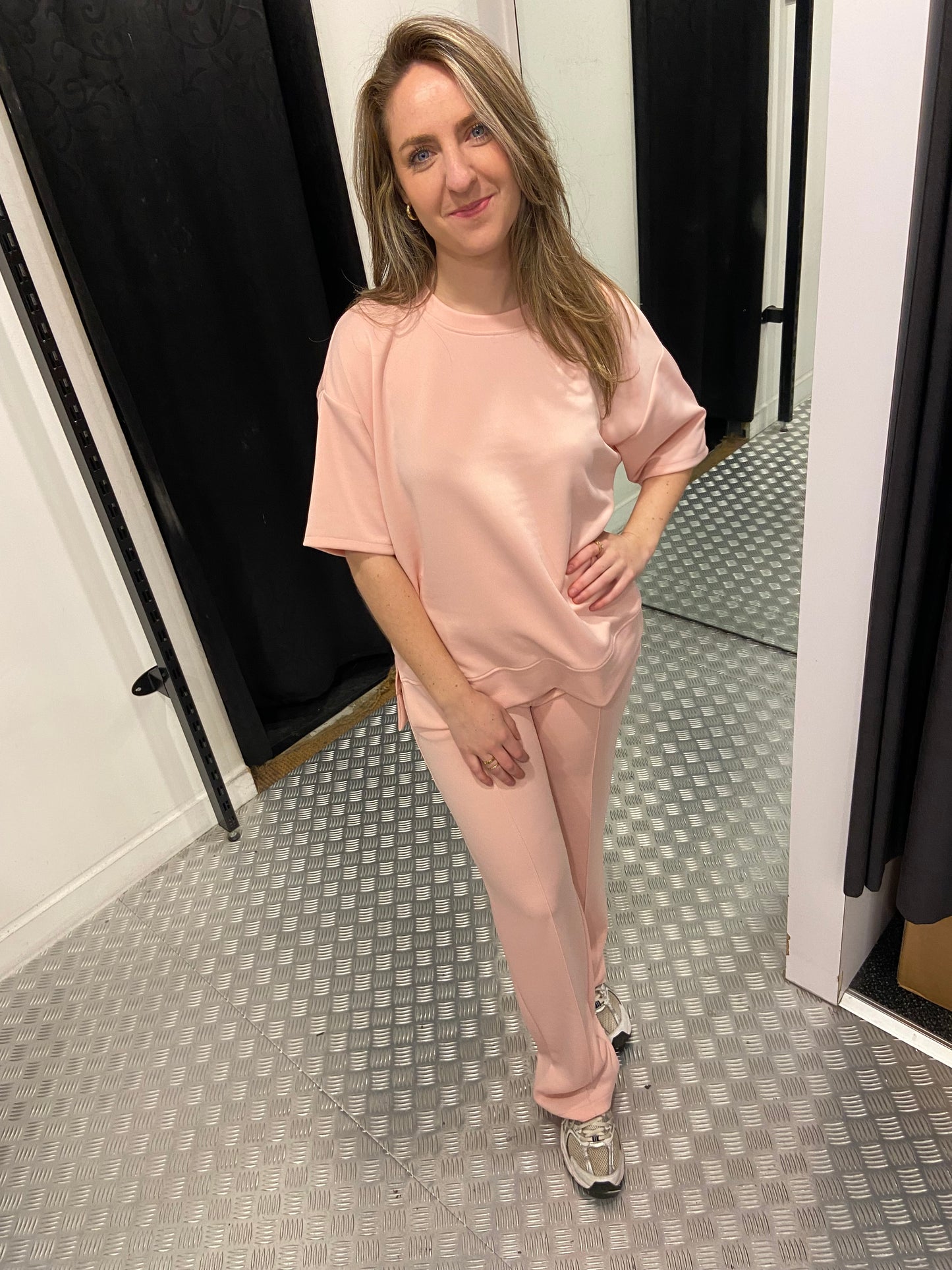 Roze comfy set