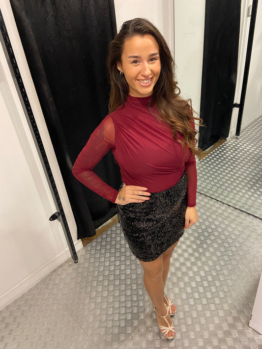 Bordeaux mesh body