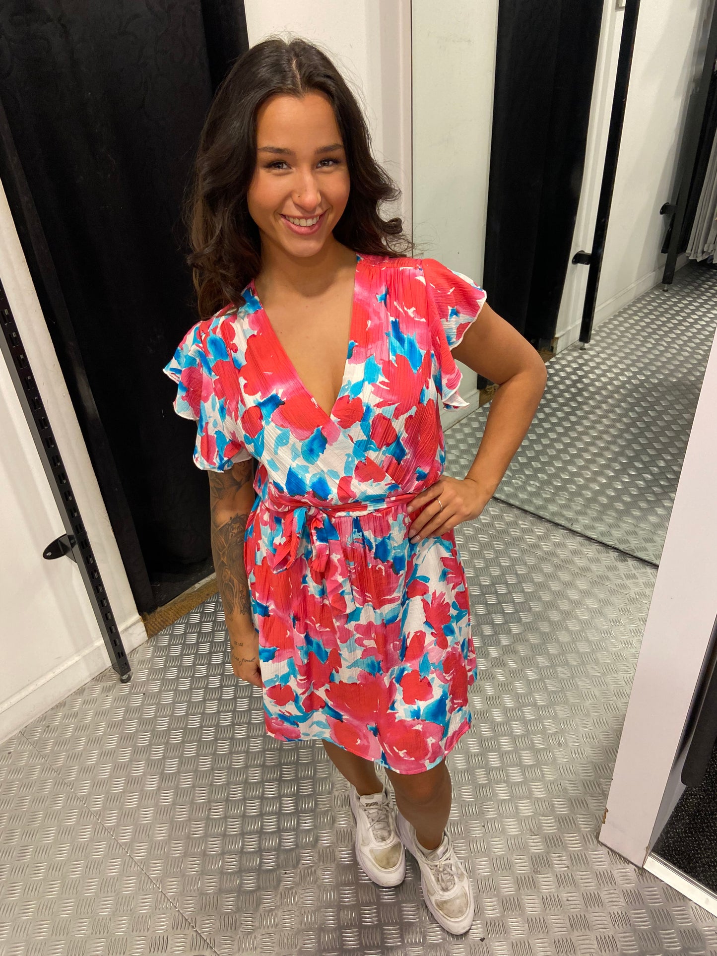 Summer flower dress