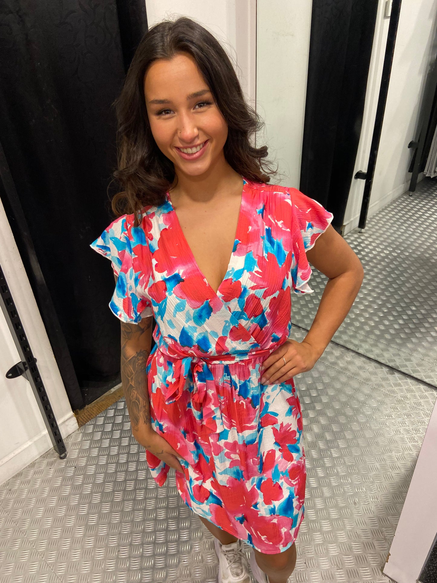 Summer flower dress