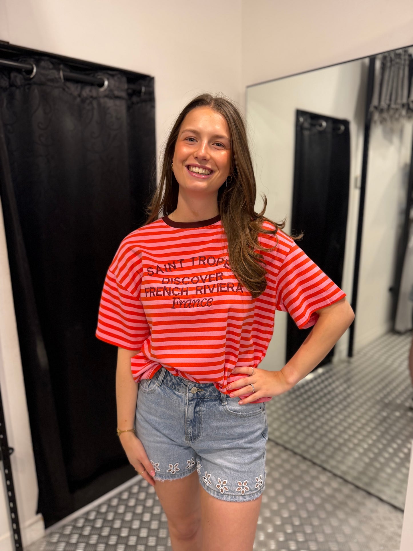 Striped rek Saint tropez tshirt